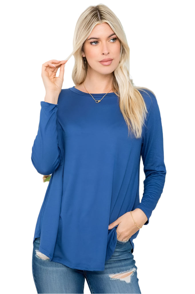 Butter Soft Top for Unmatched Comfort and Style Blue