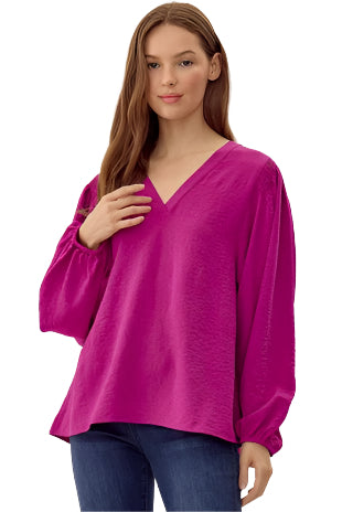 Magenta Magnificent Top