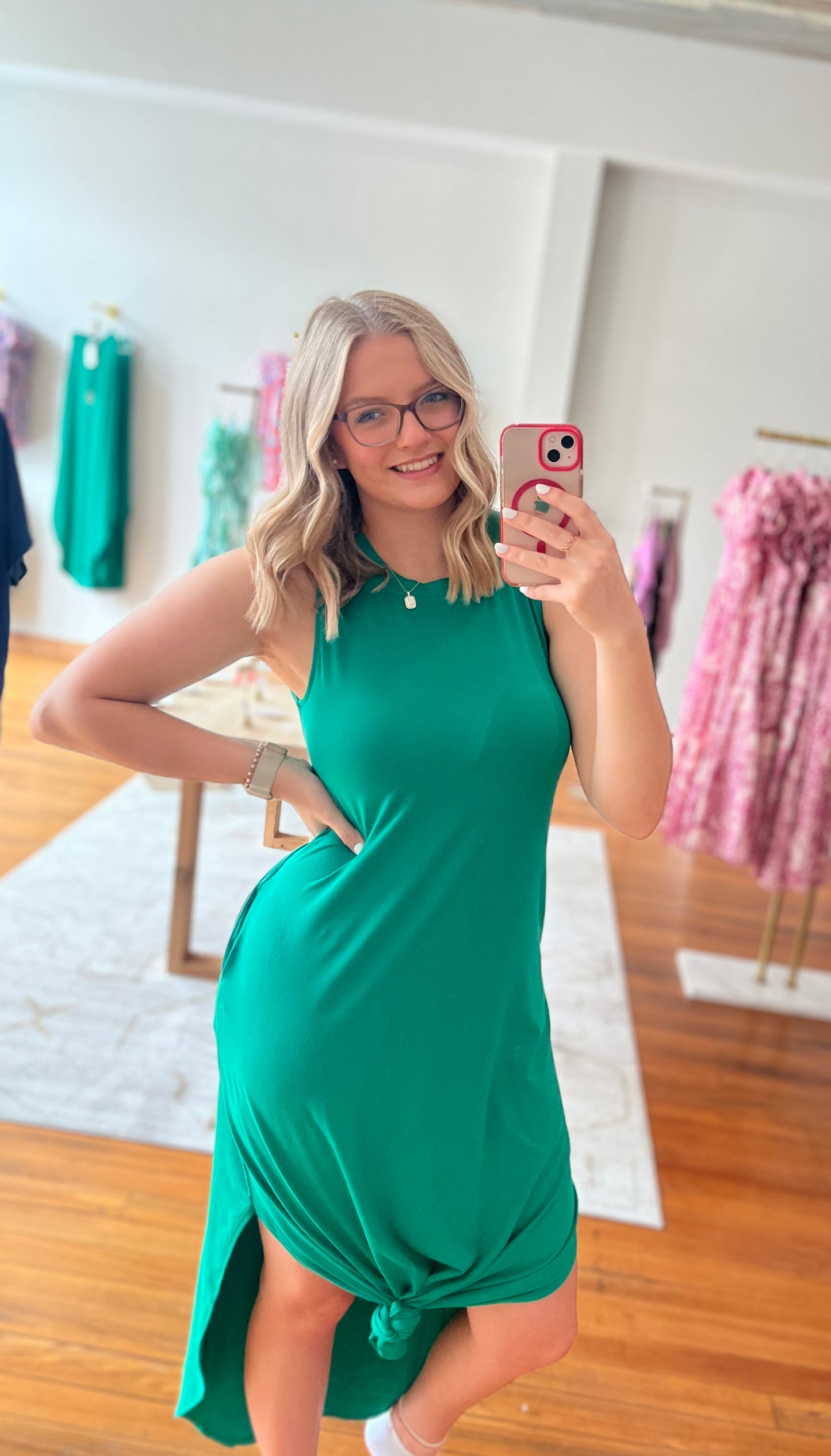 Something To See Maxi Dress Kelly Green Summer Essential