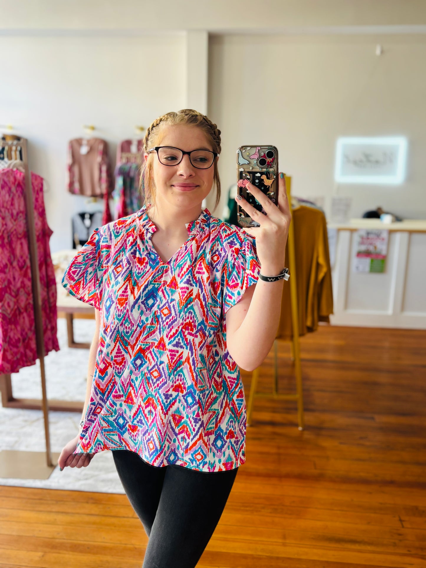 Bloom Where You're Planted Blouse
