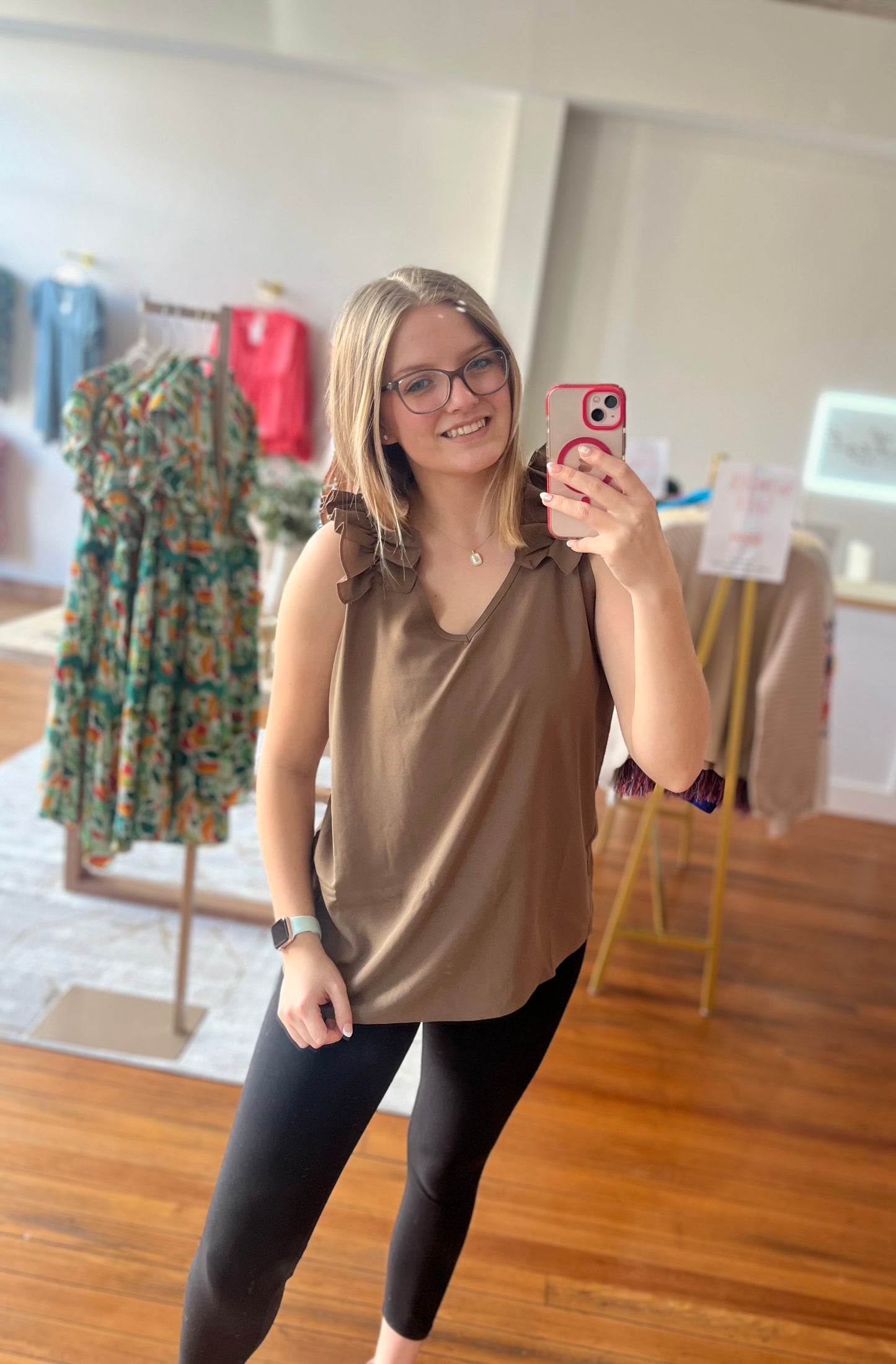Mocha Swirl Tank