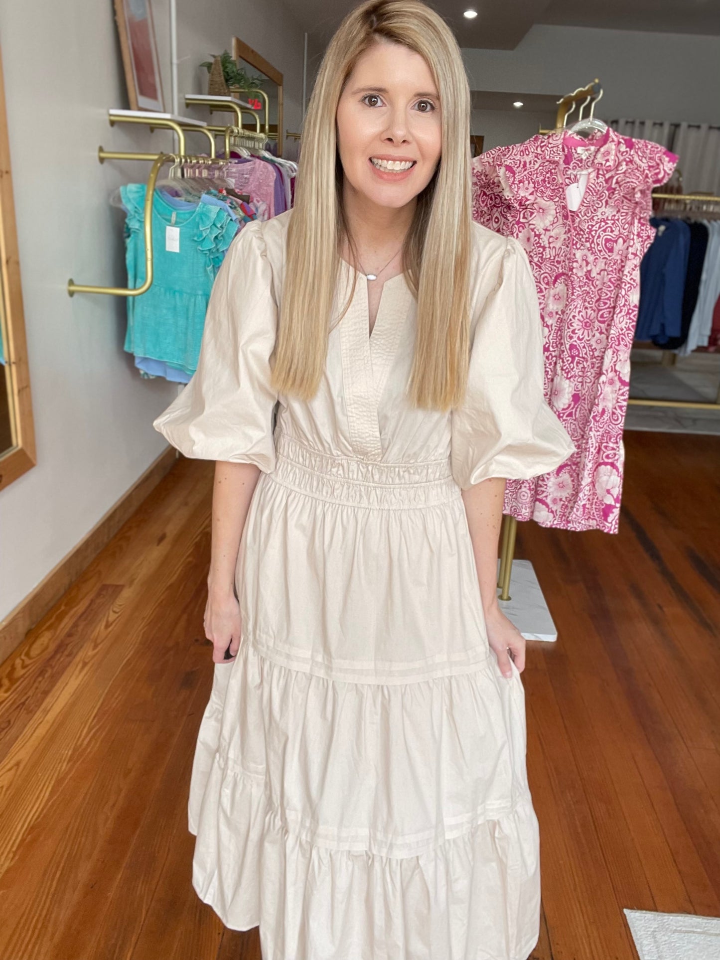 To Cute To Care Maxi Taupe