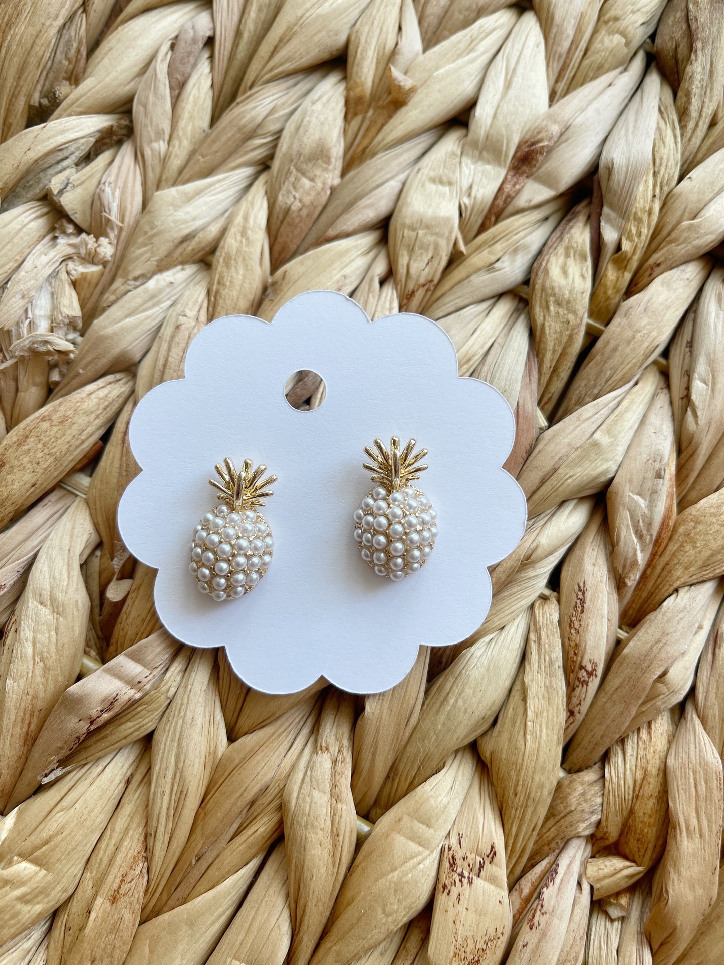 Pineapple Stud Earrings