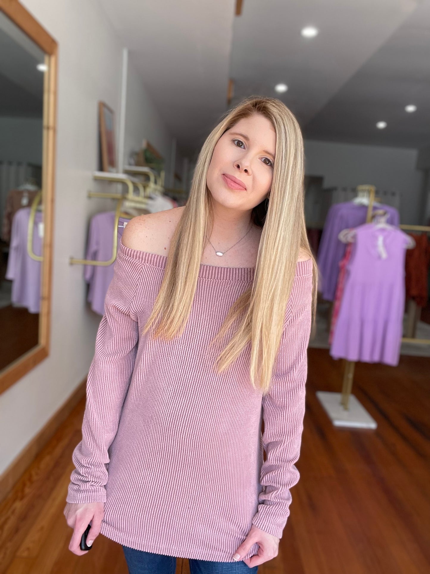 Life Of The Party Off The Shoulder Top
