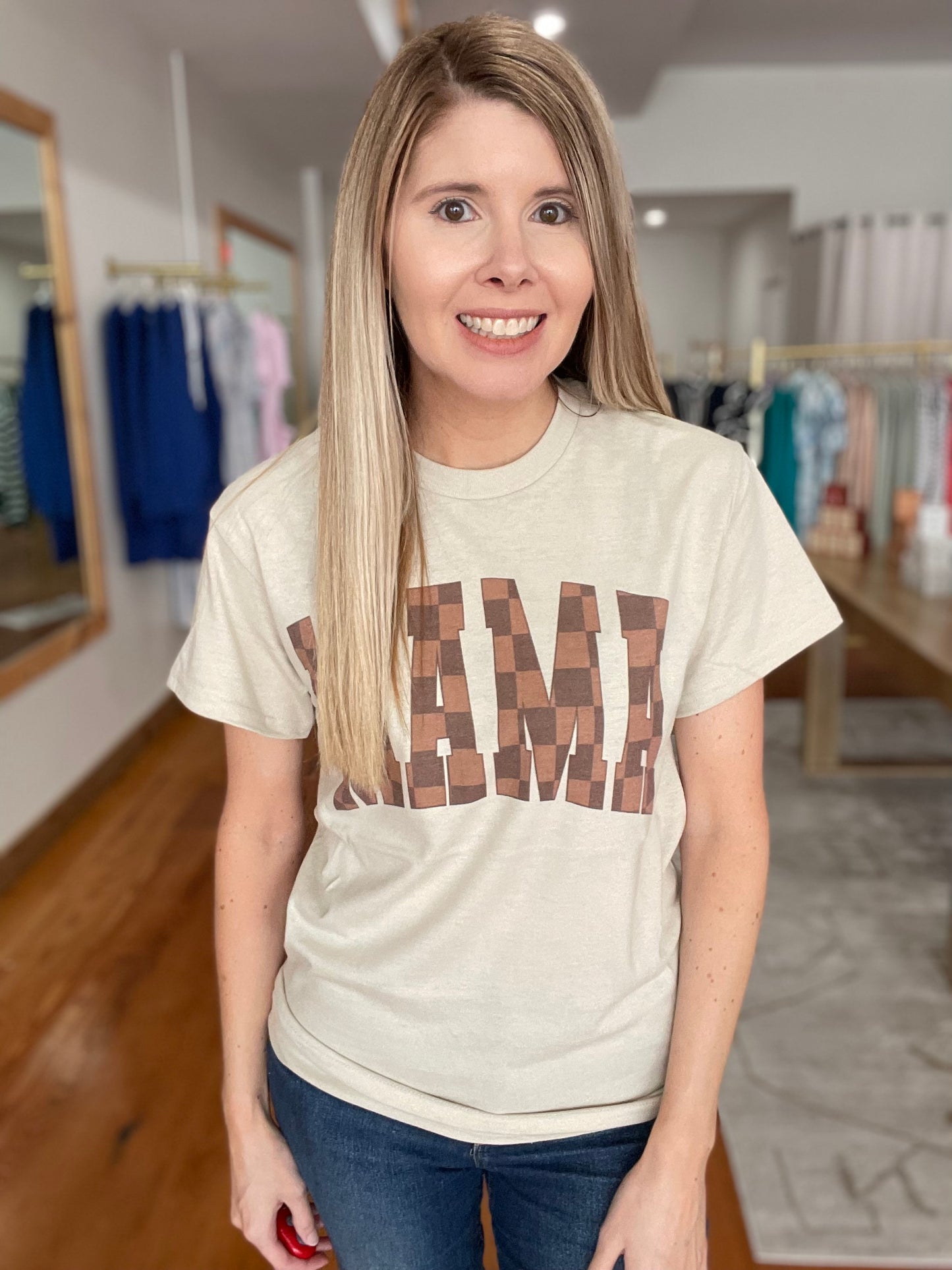 Checkered Brown Mama