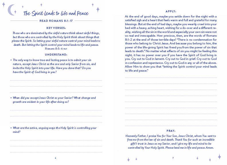 The 5-Minute Bible Study Journal for Women