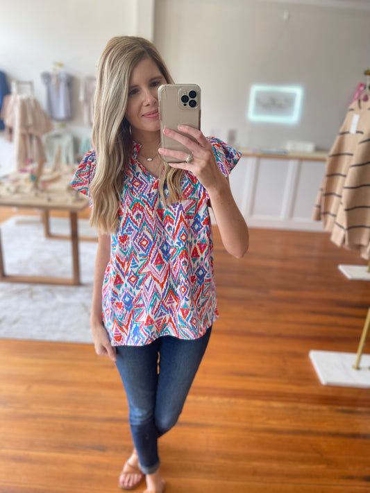 Bloom Where You Are Planted Blouse