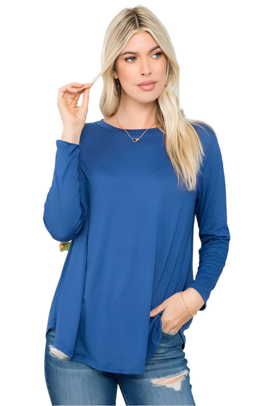 Butter Soft Top for Unmatched Comfort and Style Blue