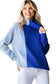 Artic Blast Sweater Color Block Cozy Knit Pullover