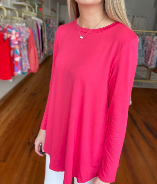 Butter Soft Top for Unmatched Comfort and Style Fuschia
