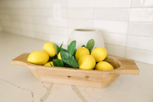 Wooden Dough Bowl