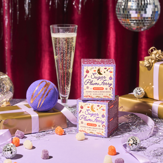 Sugar Plum Ferry™ Bath Bomb | Holiday, Christmas