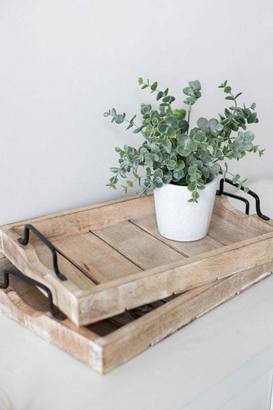 Mango Wood Nested Trays