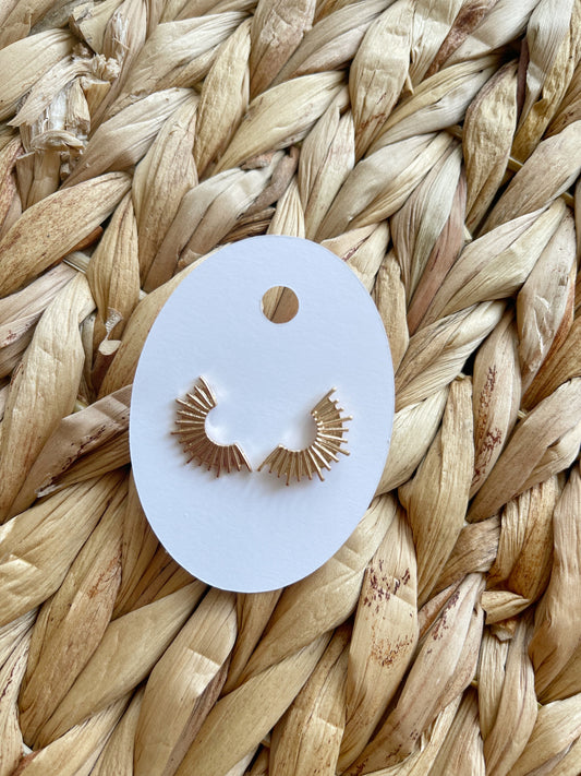 Fan Earrings