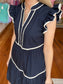 Impression Maker Navy Dress