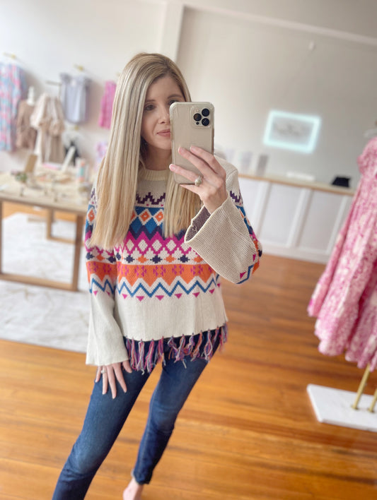 Starlight Skies Sweater Unique Statement Piece for Your Wardrobe