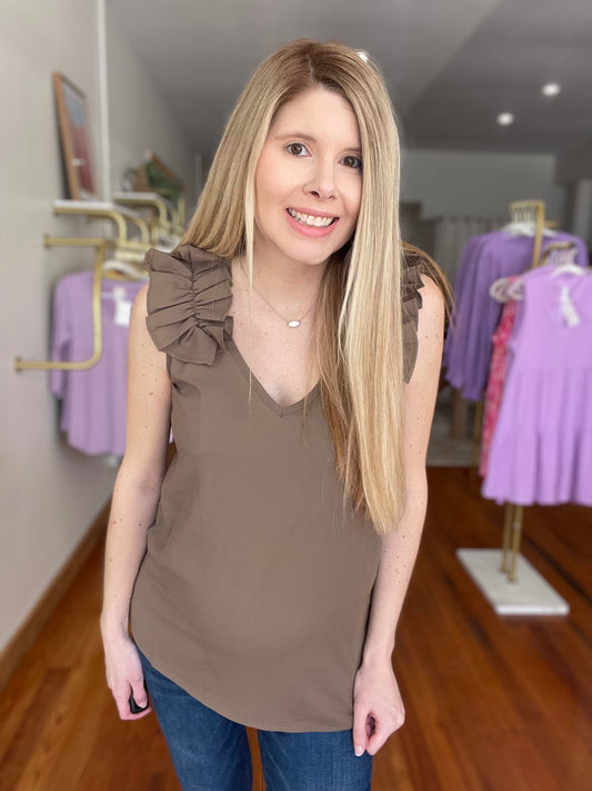 Mocha Swirl Tank