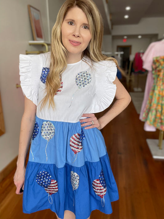 Firework Dress for Vibrant Elegance and Comfort in 100 Percent Cotton