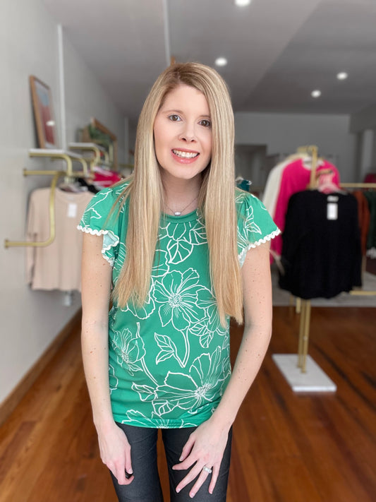 Floral Dreams Top