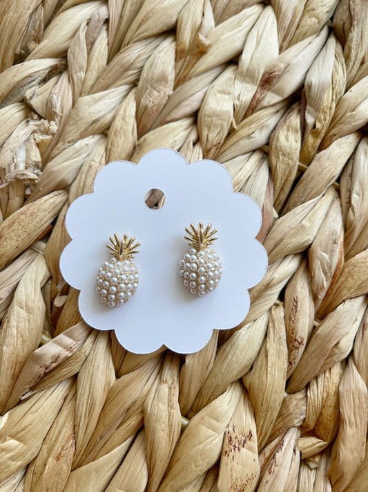 Pineapple Stud Earrings