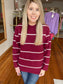 Clearly The One Sweater (Burgundy)