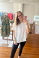 The Weekender Short Sleeve Top (White)
