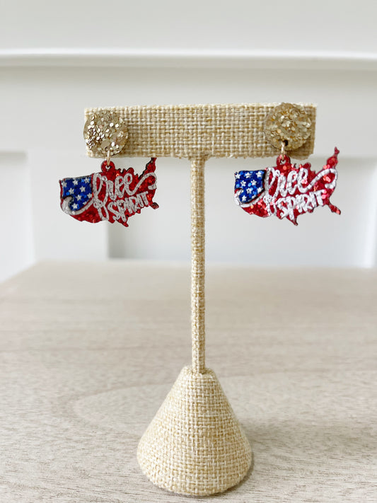 America Earrings
