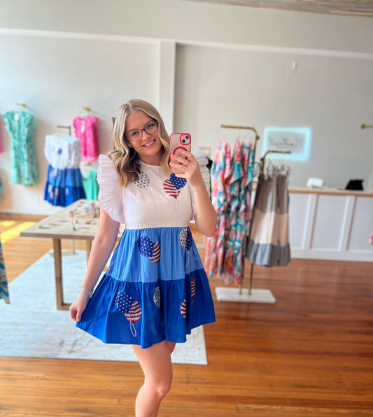 Firework Dress for Vibrant Elegance and Comfort in 100 Percent Cotton