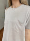 Moments That Make You Short Sleeve Ribbed Top (Latte)