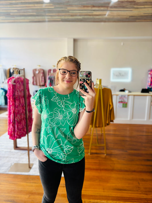Floral Dreams Top