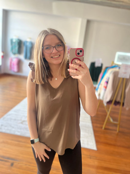 Mocha Swirl Tank