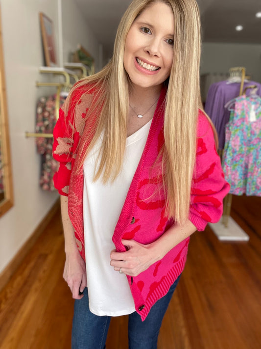 Candlelight Kiss Cardi