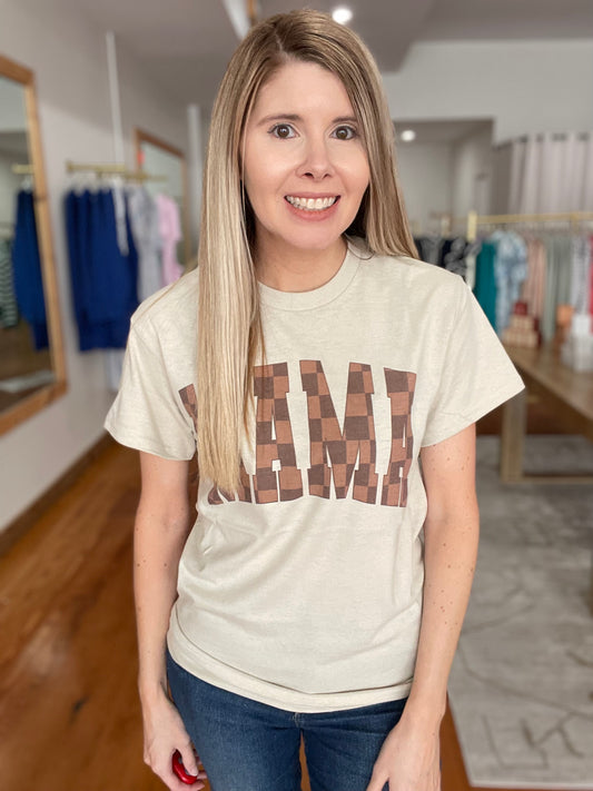 Checkered Brown Mama