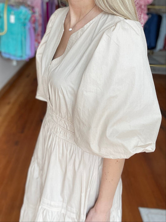 To Cute To Care Maxi Taupe