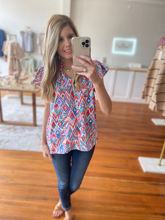 Bloom Where You Are Planted Blouse