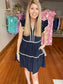 Impression Maker Navy Dress