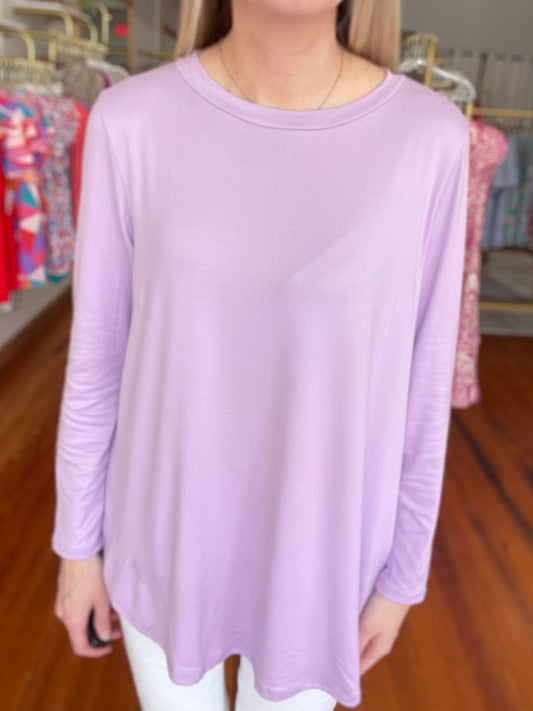 Butter Soft Top for Unmatched Comfort and Style Lavender