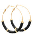 Beaded Hoop Earrings