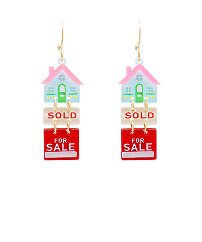 Sold Home Earrings