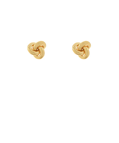 Gold Knot Studs