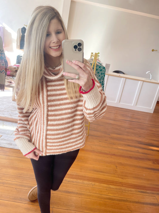Latte Swirl Sweater