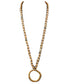 Circle Wood Beaded Necklace