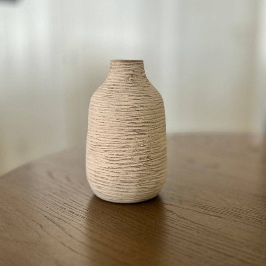 Medium White Vase