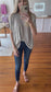 Moments That Make You Short Sleeve Ribbed Top Mocha