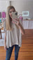 Moments That Make You Short Sleeve Ribbed Top (Latte)